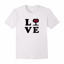 I Love Wine T-Shirt â Funny Wine Shirt for Women & Men-Father's Day - M