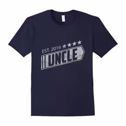 Est. 2016 UnFather's Daye Awesome New UnFather's Daye To Be Family Gift T-Shirt-Father's Day - S