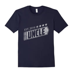 Est. 2016 UnFather's Daye Awesome New UnFather's Daye To Be Family Gift T-Shirt-Father's Day - XXL