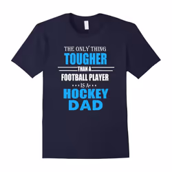 Hockey Dad T shirt â Christmas Gifts For Dad-Father's Day - XXL