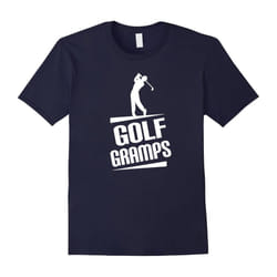 Men's Gramps Golf T-shirt Grandpa Golfing Fathers Day Gift tee-Father's Day - XXXL