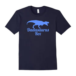 Men's Dadasaurus rex we love papa daddy husband funny t-shirt-Father's Day - S