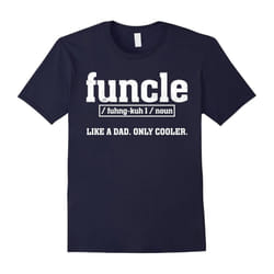 FunFather's Daye Like A Dad Only Cooler T-shirt UnFather's Daye Funny Definition-Father's Day - XXXL