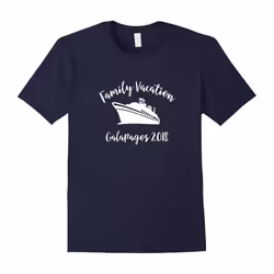 Matching Family Vacation Galapagos 2018 Cruise T-Shirt-Father's Day - XXXL