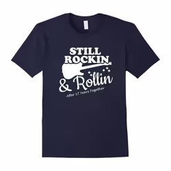 17th Wedding Anniversary Gifts 17 Year Shirt For Him and her-Father's Day - L