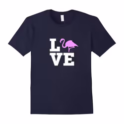 Flamingo Love T-Shirt â Pink Flamingo Bird Lover Pride Tee-Father's Day - M