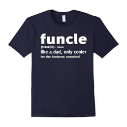 FunFather's Daye like a dad, only cooler T-shirt-Father's Day - XXL