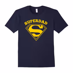 Super-Dad T-Shirt: Superhero Dad Gift-Father's Day - M