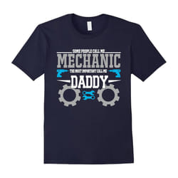 Mechanic Shirt â Mechanic Daddy T shirts-Father's Day - L
