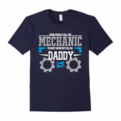 Mechanic Shirt â Mechanic Daddy T shirts-Father's Day - XL
