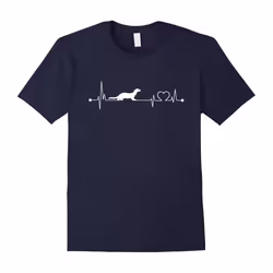 Ferret T-Shirt, i love Ferret heart beat-Father's Day - XXXL