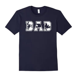 Men's Motocross Dad Funny Fathers Day T-Shirt-Father's Day - XXL
