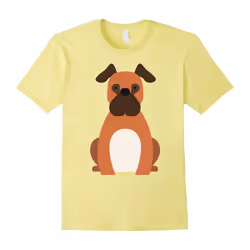 Boxer Dog T Shirt I Love Like Boxer-Father's Day - L