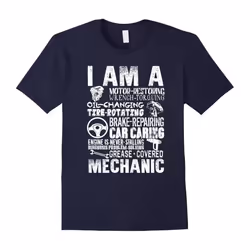 Badass Mechanic â Funny Tshirt for Men â Mechanic Gifts-Father's Day - M