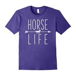 Funny I Love Horse Obesessed T Shirt Horses Racing Riding-Father's Day - L