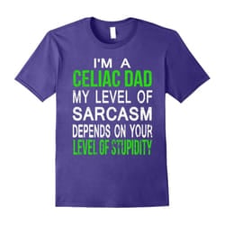 I'M a celiac dad funny t shirt-Father's Day - S