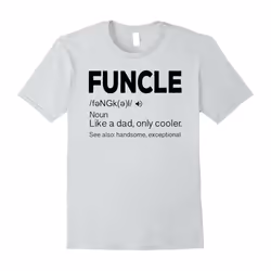 Mens FunFather's Daye Definition T-Shirt Like A Dad But Cooler UnFather's Daye Gift-Father's Day - M