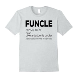 Mens FunFather's Daye Definition T-Shirt Like A Dad But Cooler UnFather's Daye Gift-Father's Day - XXXL
