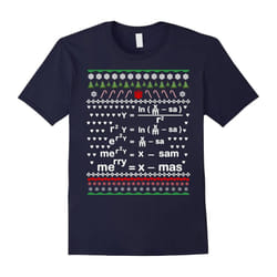Math Christmas T Shirt, Perfect Gifts For Holiday Christmas-Father's Day - M