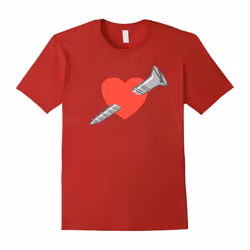 Screw Love Anti Valentines Day T-Shirt-Father's Day - L
