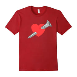 Screw Love Anti Valentines Day T-Shirt-Father's Day - L