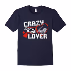 Bearded Dragon Shirt â Crazy Bearded Dragon Lover-Father's Day - S