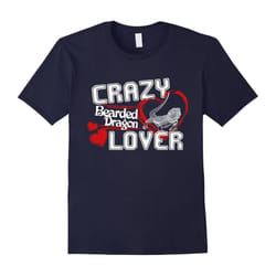 Bearded Dragon Shirt â Crazy Bearded Dragon Lover-Father's Day - XL