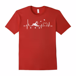 belgian malinois love heartbeat T Shirt-Father's Day - XL
