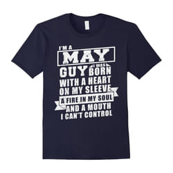 I Am A May Guy T-shirt Born In May Gifts-Father's Day - XL