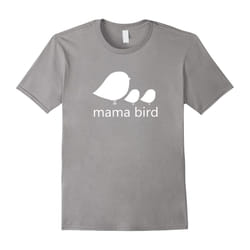 Mama Bird Baby Bird Shirt Retro Mothers Day Family Shirts-Father's Day - XXL