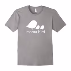 Mama Bird Baby Bird Shirt Retro Mothers Day Family Shirts-Father's Day - XXXL