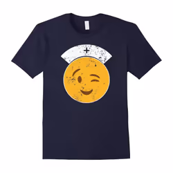 Nurse Shirts Funny Nurse Emoji Shirt Nursing Student Gifts-Father's Day - S