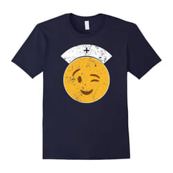 Nurse Shirts Funny Nurse Emoji Shirt Nursing Student Gifts-Father's Day - XXL