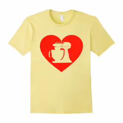 Yaeh! Baking Love T shirts, Funny Stand Mixer T shirts-Father's Day - XL