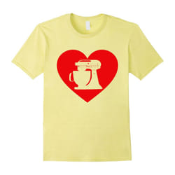 Yaeh! Baking Love T shirts, Funny Stand Mixer T shirts-Father's Day - XL