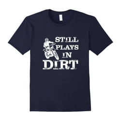 Funny Motocross Lover Quotes Gift, Biker Loves Hobby T-Shirt-Father's Day - L