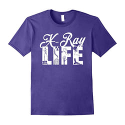 XRAY LIFE SHIRT, Radiology Gifts Funny X-Ray RT Rad Tech Tee-Father's Day - XXL