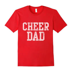 Men's Cheer Dad Cheer leading t-shirt-Father's Day - M