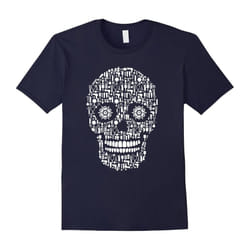 Hair Stylist Sugar Skull T-Shirt Hairstylist Lover Flowers-Father's Day - M