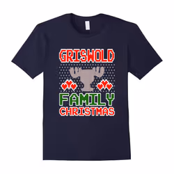 FUNNY GRISWOLD FAMILY CHRISTMAS VACATION T-SHIRT Meme Moose-Father's Day - XL