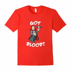 Got Blood | Funny Vampire Bat Halloween T-Shirt Gifts-Father's Day - S