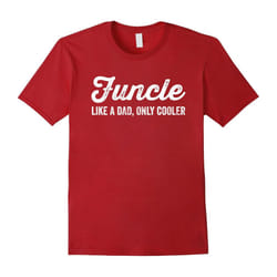 Mens FunFather's Daye Like A Dad Only Cooler t-shirt, funny gift for unFather's Daye-Father's Day - M