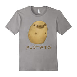 Pugtato T Shirt | Best Gift For Dog Lover | Pug Shirt-Father's Day - XXL
