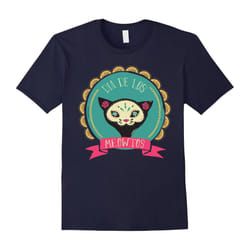 Dia De Los Meowtos Cat Lovers Sugar Skull Halloween T-Shirt-Father's Day - M