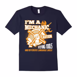 I Am A Mechanic T Shirt Funny Mechanic Gifts For Him Men Tee-Father's Day - S