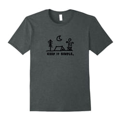 Funny Camping T-Shirt for People Who Love to Camp-Father's Day - M