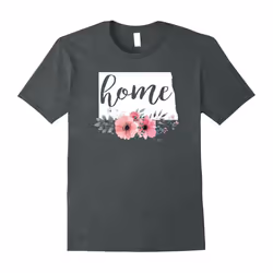 North Dakota Shirt: Home Love Native Born State T-Shirt-Father's Day - XXXL