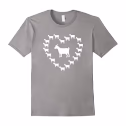 I Love Goat Heart T-shirt For Men Women Birthday Gift-Father's Day - XXXL