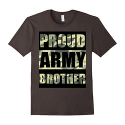 Army Brother Shirt Proud Army Family-Father's Day - S