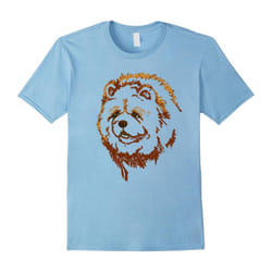 Chow Chow Dog T Shirt I Love Chow Chow-Father's Day - M